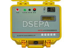 水內(nèi)冷發(fā)電機(jī)絕緣測(cè)試儀操作面板