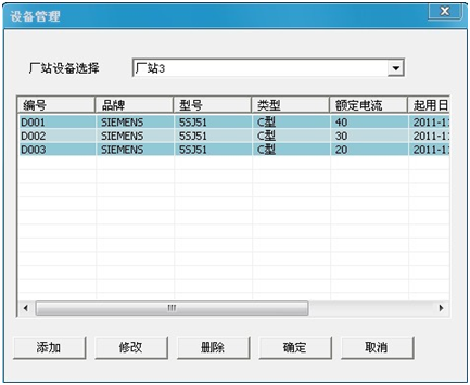 500A直流斷路器安秒特性測(cè)試儀廠站設(shè)備選擇添加完成界面