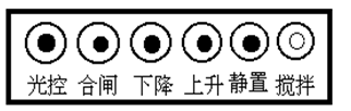 絕緣油介電強(qiáng)度測試儀測試時(shí)指示燈運(yùn)行過程圖