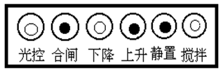 絕緣油介電強(qiáng)度測試儀測試時(shí)指示燈運(yùn)行過程圖