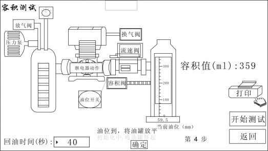 瓦斯繼電器校驗儀容積測試