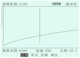電纜故障測試儀波速測量過渡界面2