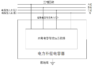 全自動(dòng)電容電橋測(cè)試儀Yn形聯(lián)接C相接線(xiàn)圖