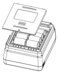 數(shù)字兆歐表更換電池圖