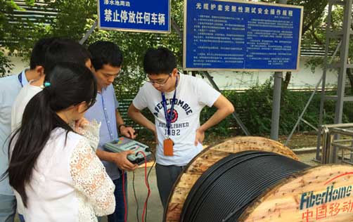 絕緣電阻測量現(xiàn)場